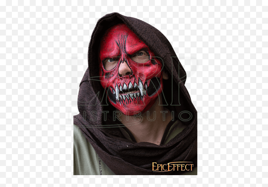 Download Hd Red Skull Trophy Mask - Trophy Transparent Png Imagenes De Calavera Roja,Red Skull Png