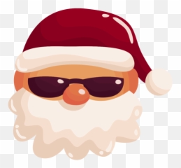 Santa Cool Shades - Transparent Png U0026 Svg Vector File Illustration,Shades Png