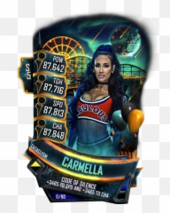 Carmella - Wwe Supercard Season 2 Debut Wwe Supercard Wwe Supercard Cataclysm Logo Png,Carmella Png