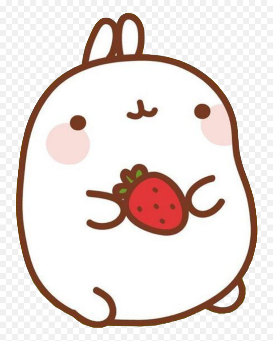 Download Cute Strawberry Png Image Background - Molang Gif Cute Transparent Background Gif,Explosion Gif Transparent Background