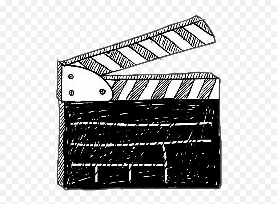 Download Cine Tumblr Png - Clapper Board Draw Png,Cine Png