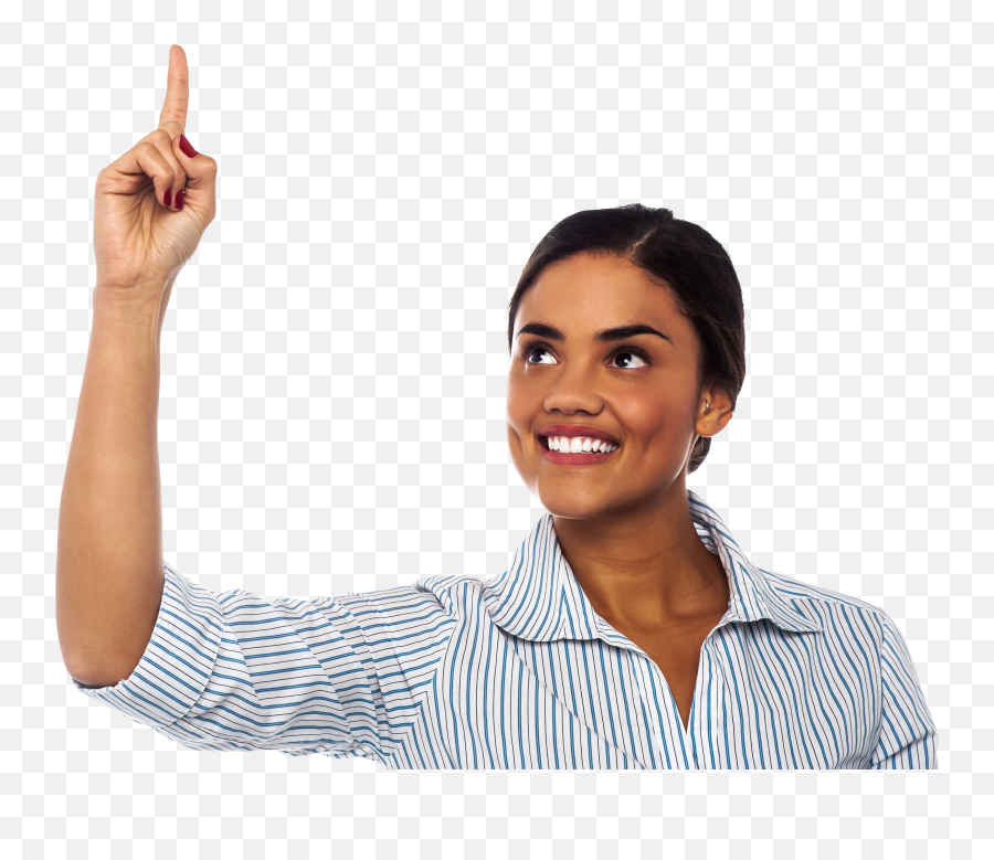 Download Women Pointing Top Png Image For Free - Pointing Png,Hand Pointing Png