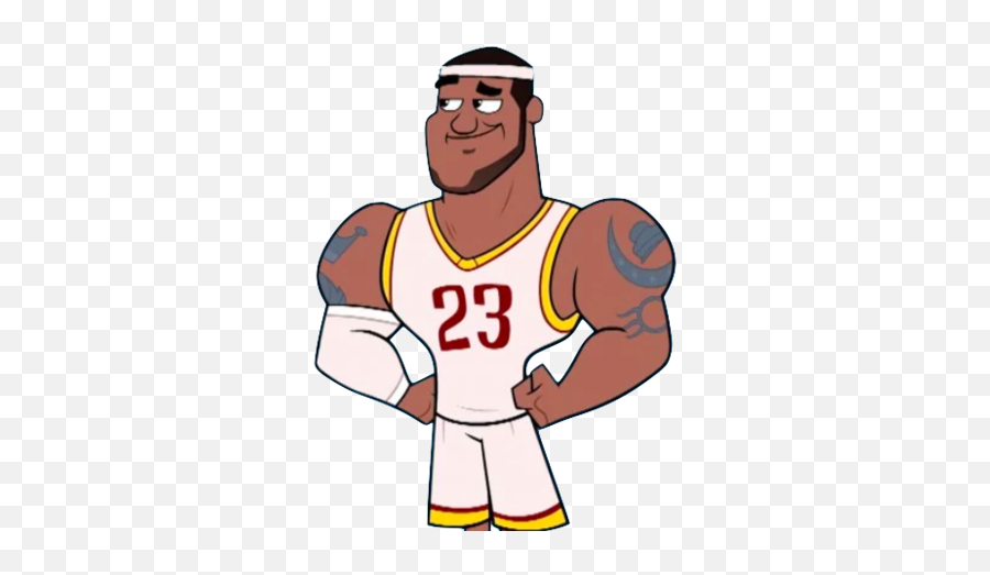 Lebron James - Drawing Lebron James From Teen Titans Go Png,Lebron Transparent