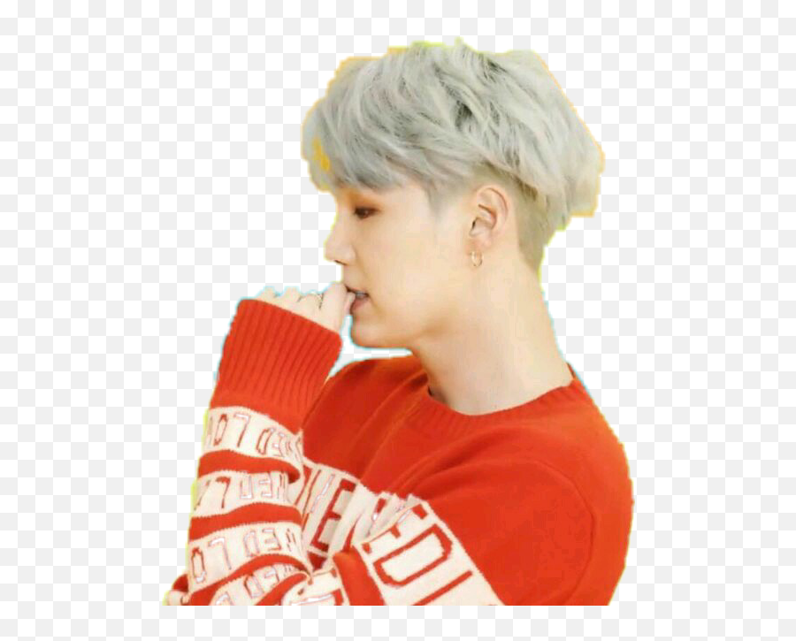 Dna In Profile Transparent Png Image - Undercut Yoongi,Suga Png