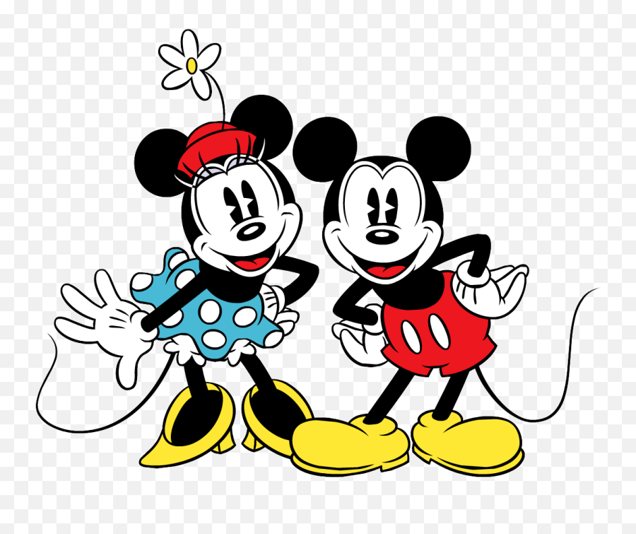 Pin - Mickey Y Minnie Vintage Png,Mickey Mouse Clipart Png