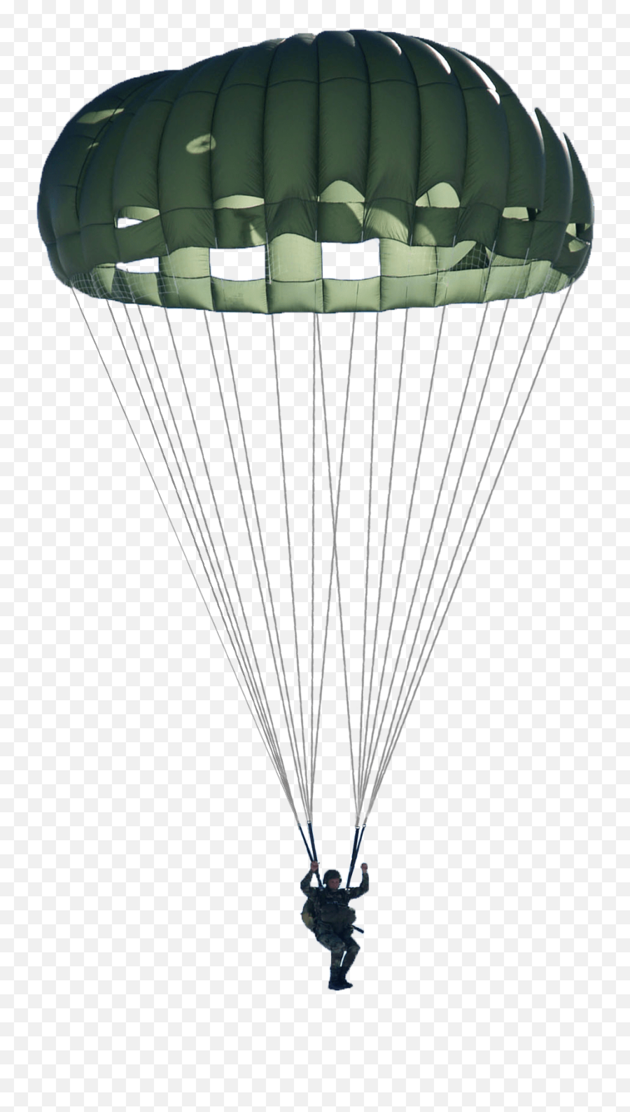Green Military Parachute Transparent Png - Stickpng Military Parachute Png,Military Png