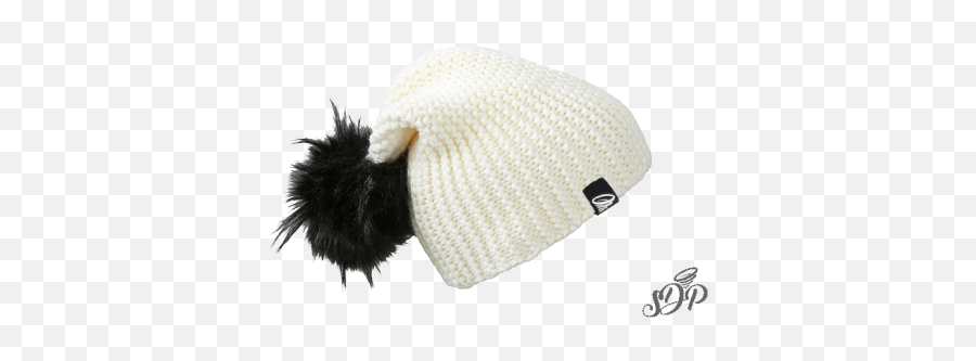 Winter Hat With Large Pompon - Beanie Png,Beanie Transparent Background