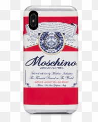 Download Budweiser Moschino Hd Png - uokplrs Shirt