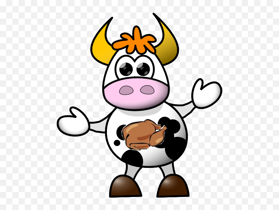 Download Free Png Library Of Turkey In Disguise Black And - Dibujos De Vacas Animadas,Disguise Png