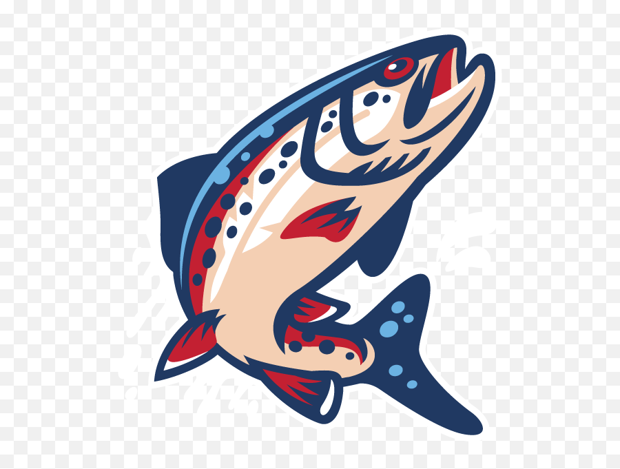 Clipart Fish Trout - Redband Trout Spokane Indians Png,Trout Png