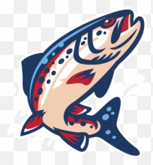 Clipart Fish Trout - Redband Trout Spokane Indians Png,Trout Png