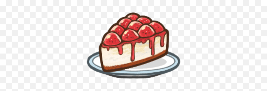 Strawberry Cheesecake - Kuchen Png,Cheesecake Png