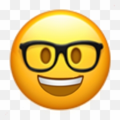 Nerd Happy Sticker - Meaning Png,Nerd Emoji Png