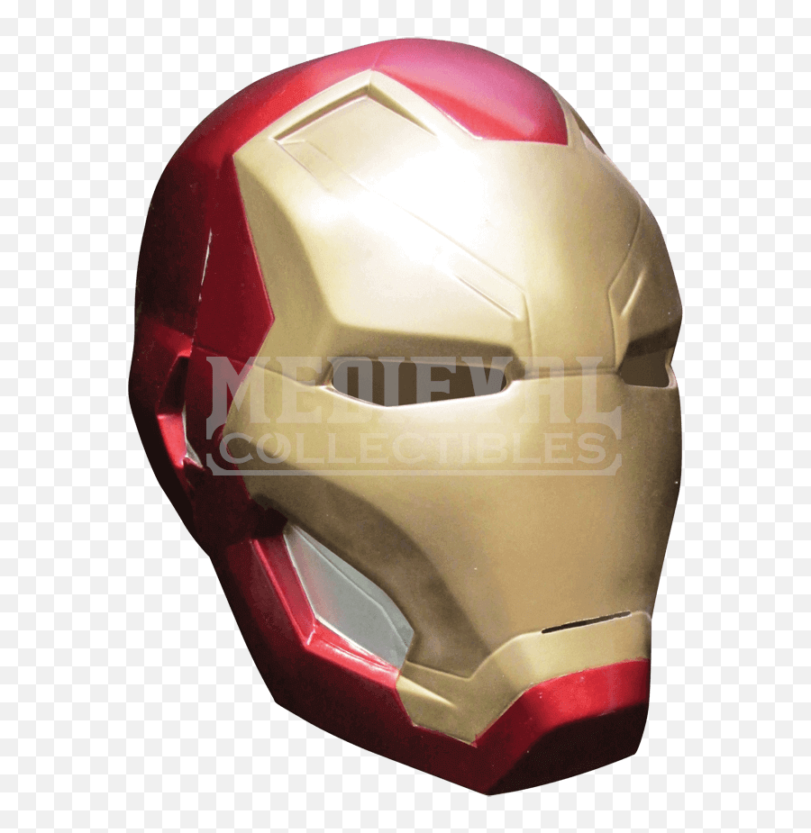 Adult Civil War Iron Man Two Piece Mask - Iron Man Mask For Kids Png,Iron Man Mask Png