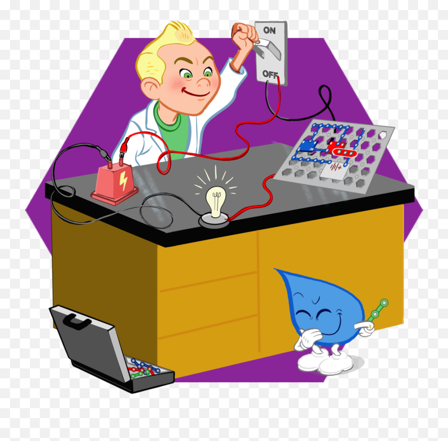 clipart electric circuit