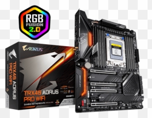 Aorus Trx40 Series Motherboards - Aorus X570 Elite Wifi Png,Motherboard Png