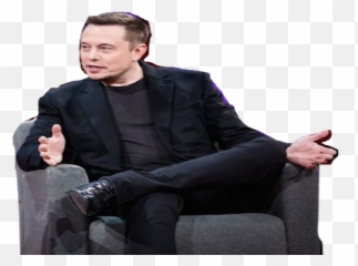 Elon Musk - Sitting Png,Elon Musk Png