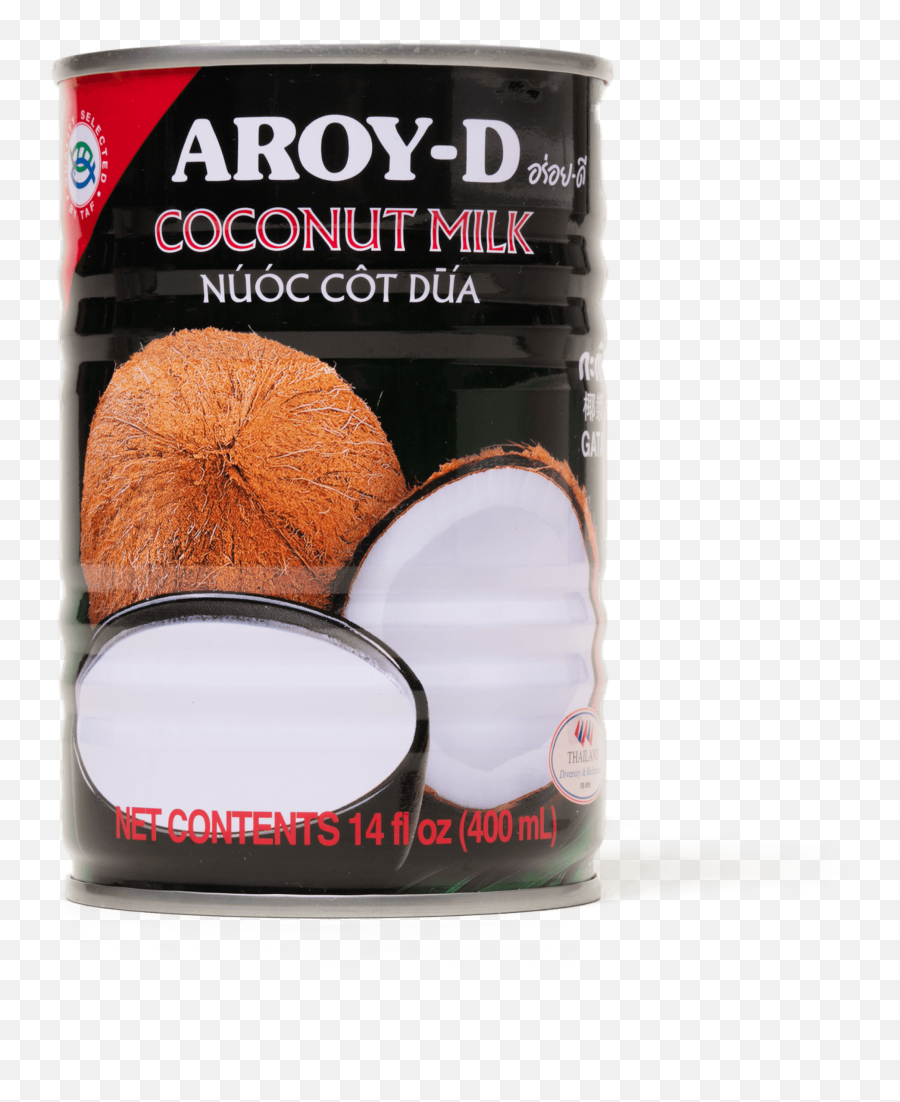 Tasting Canned Coconut Milk - Aroy D Coconut Milk Png,Coconut Transparent