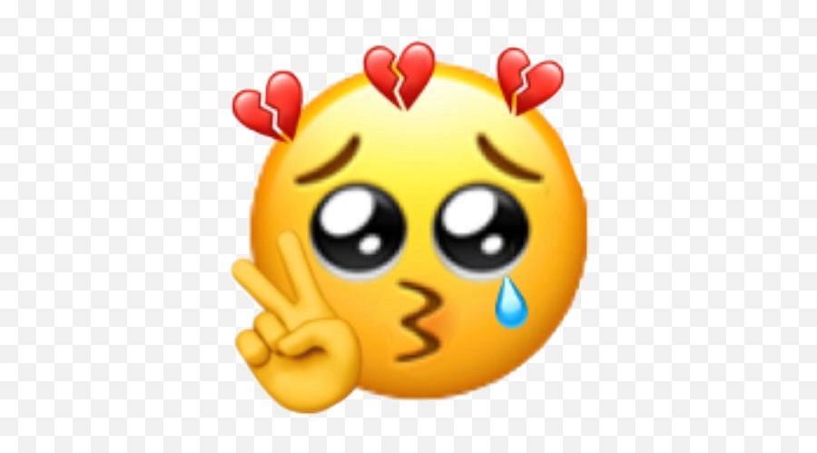 Popular And Trending - Sad Emoji With Peace Sign Png,Peace Sign Emoji Png