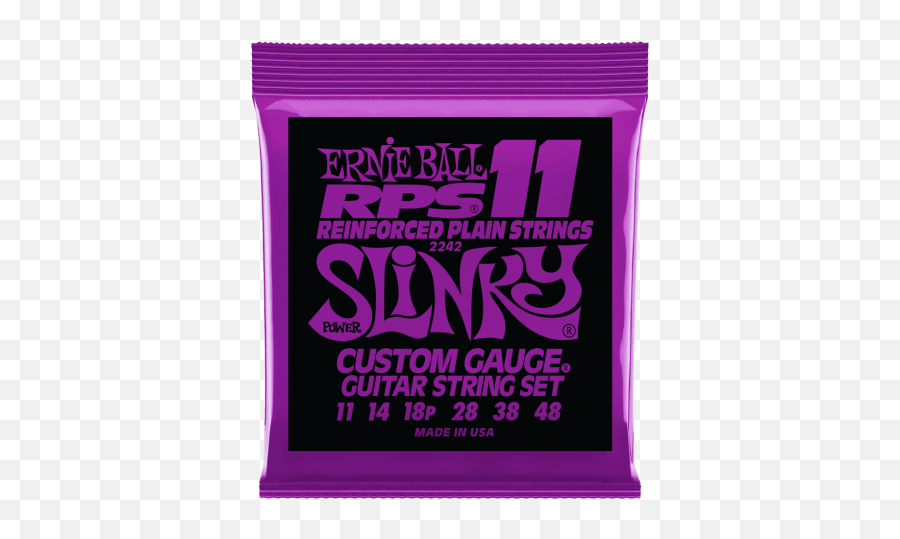 Ernie Ball Rps Slinky Nickel Wound 11 - Ernie Ball Power Slinky Rps 11 48 Png,Slinky Png