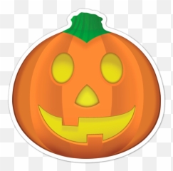 Calabaza De Halloween - Happy Png,Pumpkin Emoji Png