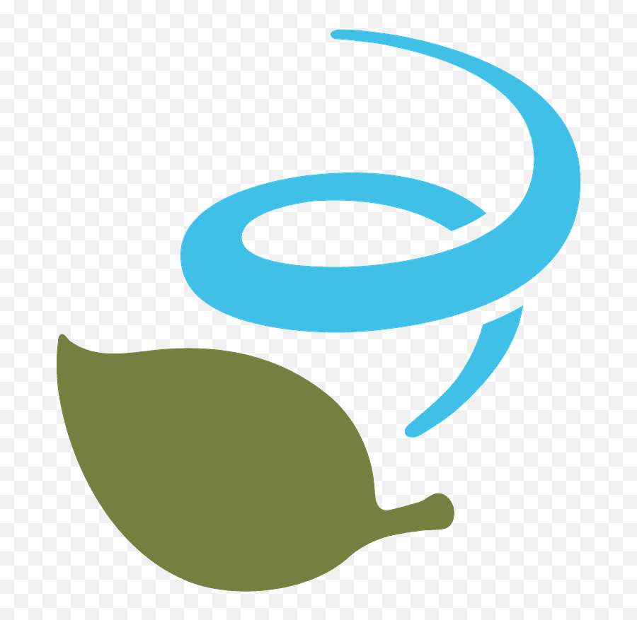 Leaf Fluttering In Wind Emoji Clipart - Emoji Leaf Fluttering In Wind Png,Leaf Emoji Png