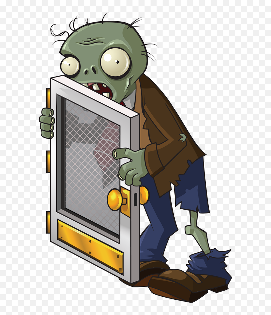 Screen Door Zombie Plants Vs Zombies Wiki Fandom - Plants Vs Zombies Zombies Png,Plants Vs Png - free png images pngaaa.com