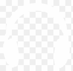 White Headphones 2 Icon - Transparent Png