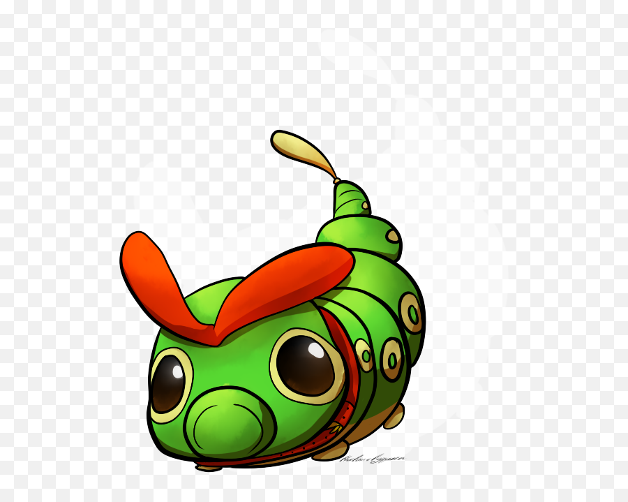 Rholly The Caterpie By Thelonelyqueen - Fur Affinity Dot Net Happy Png,Caterpie Png