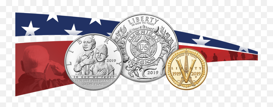 2019 American Legion 100th Anniversary Commemorative Coin - Solid Png,American Legion Png