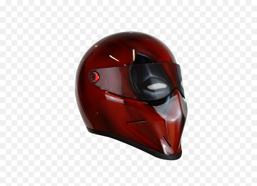 Deadpool Custom Airbrushed Full - Deadpool Helmet Png,Icon Skeleton Skull Motorcycle Helmet