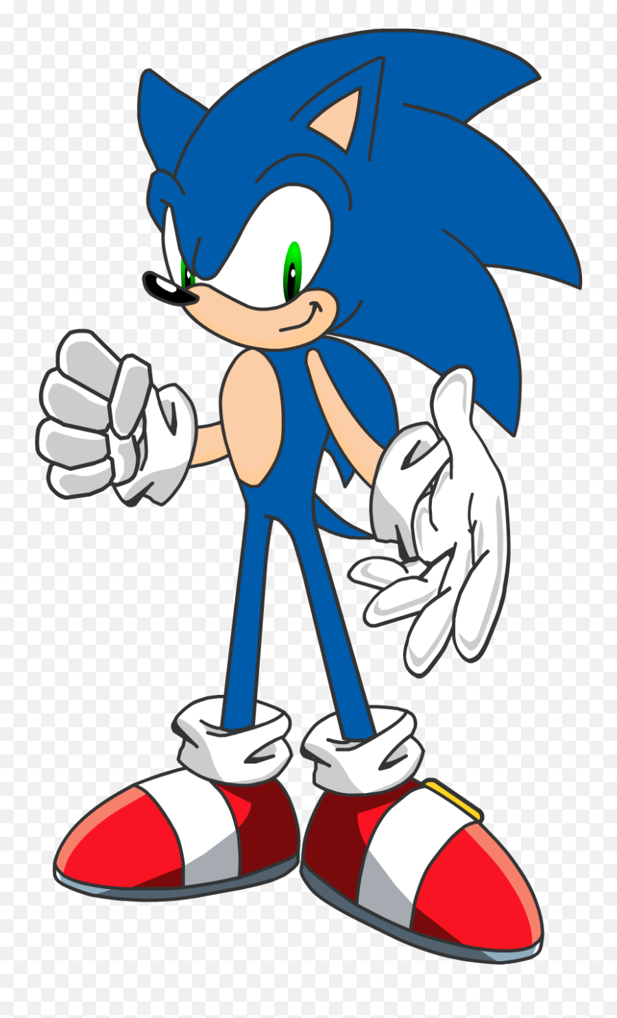 Sonic The Hedgehog Clipart 6 Png Sanic