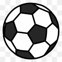 Download Hd Multiball 2239 Icon - Soccer Ball Silhouette png