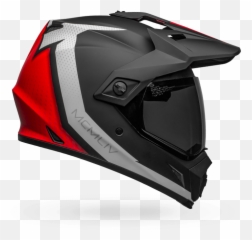 Bell Mx - 9 Adventure Switchback Blackwhitered Bell Mx 9 Adventure Mips Switchback Helmet Png,Icon Airmada Rubatone