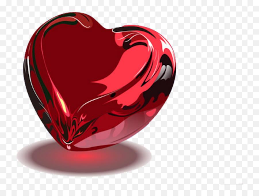 Shiny Red Heart Psd Official Psds - Best Heart Wallpaper Download Png,Red Heart Png