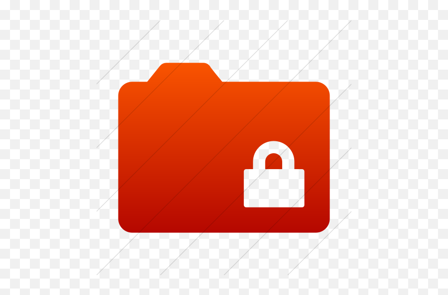Folder Lock Icon - Vertical Png,Folder Has Lock Icon