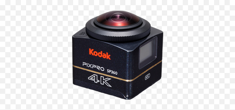 Sp360 4k 360 Degree Vr Camera Kodak Pixpro Digital Cameras - Kodak Sp360 4k Png,Kodak Logo Png