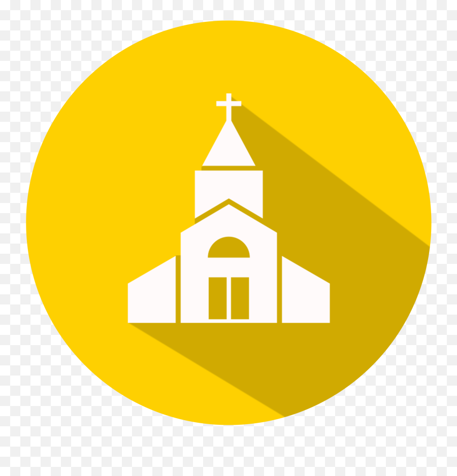 God Icon Png - Church Icon Yellow,Church Icon Transparent Background