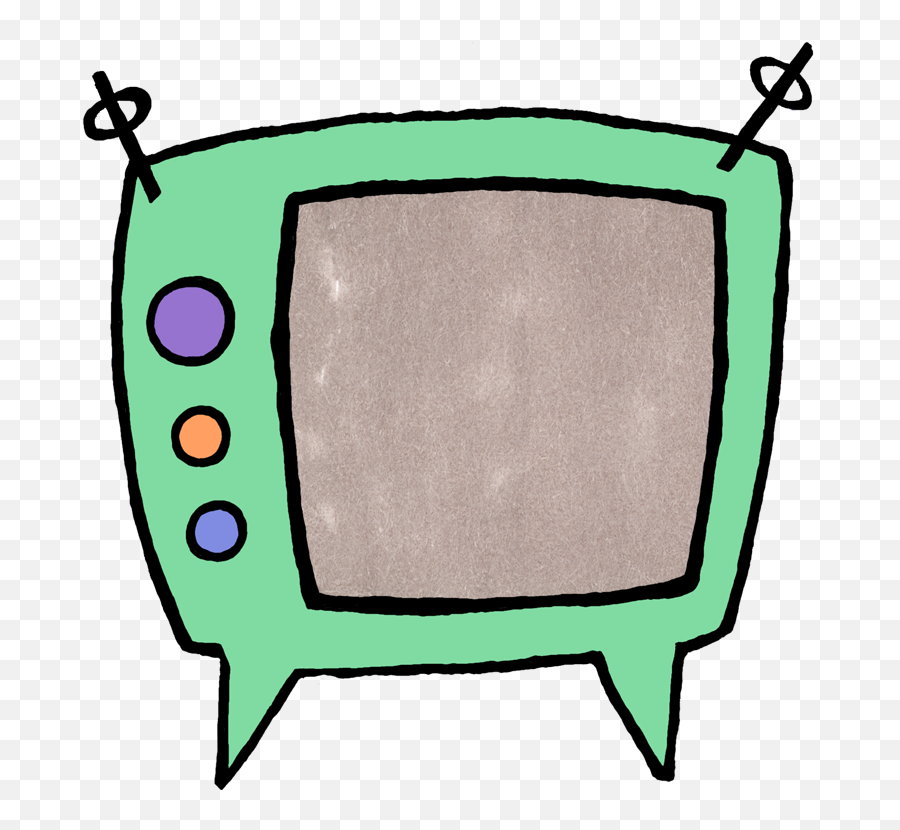 Retro Tv - Cartoon Tv Png,Retro Tv Png