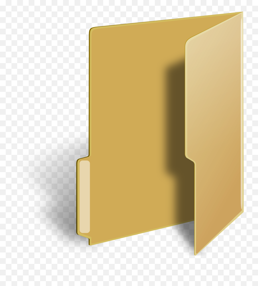 Windows Folder Clipart Transparent Png - Transparent Windows Folder Icon Png,Vista Downloads Folder Icon