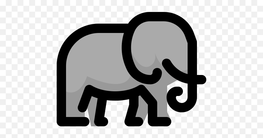 Elephant Free Vector Icons Designed - Language Png,Elephant Icon Vector