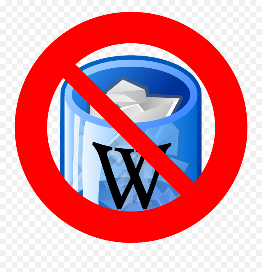 No Trash In Wiki Icon - Language Png,No Trash Icon