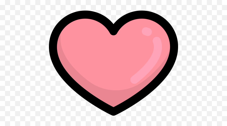 Heart - Free Shapes Icons Pink Pillow Icon Png,Love Heart Icon