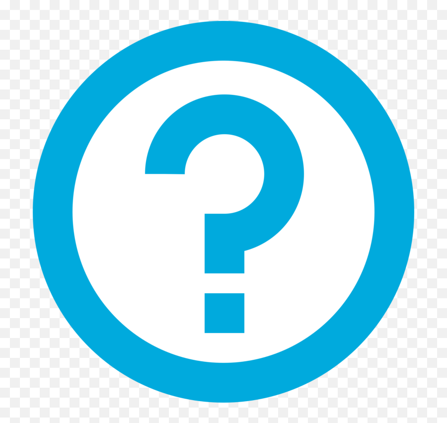 Blue Circle Question Mark Transparent Icons - 32519 Support Material Icon Png,Qustion Mark Icon