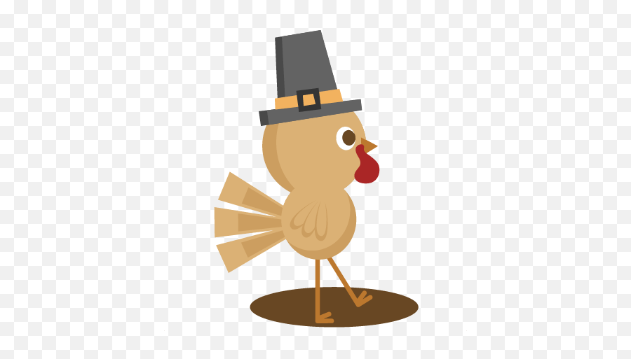 Turkey Svg Cutting File Thanksgiving Cuts Cute Clip Art - Cute Thanksgiving Svg Clipart Png,Thanksgiving Turkey Png