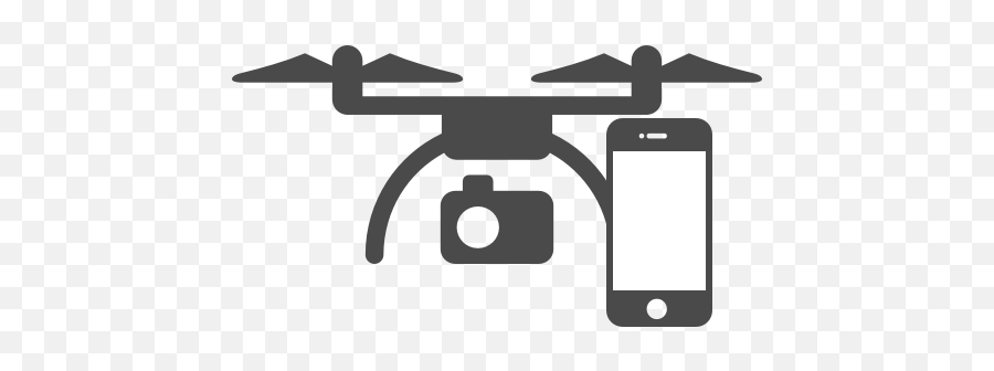 Download Hd Drone Phone Icon - Helicopter Rotor Transparent Smartphone Png,Iphone Phone Icon Images