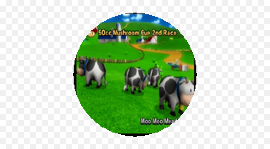 Moo Meadows Badge - Roblox Elephant Png,Icon Moo