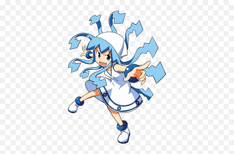 Tentacled Character Of The Day - Ika Musume Png,Splatoon Kraken Icon