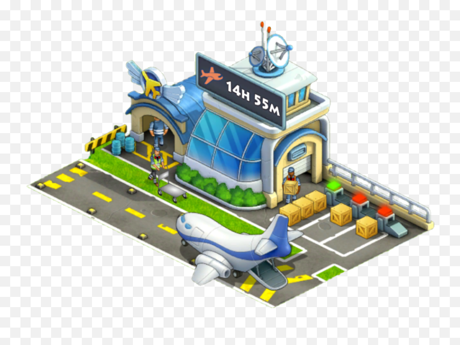 Airport Township Wiki Fandom - Township Game Airport Png,Plane Arrive Icon
