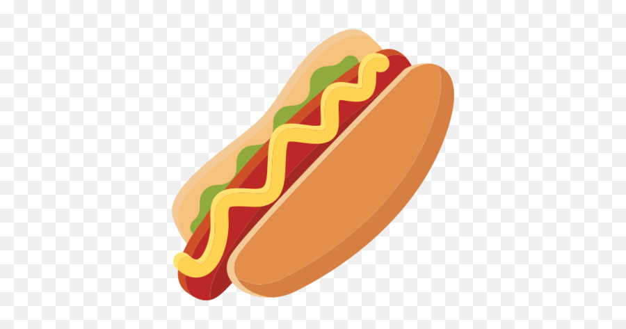 Hot Dog Fast Food Free Icon Of - Hot Dog Icon Png,Corn Dog Png